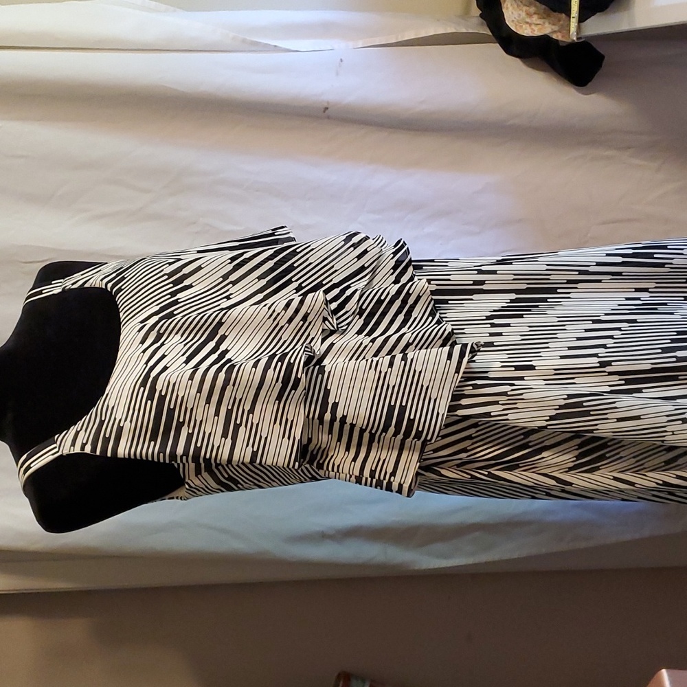 Floor length fully lined dress.  Signature by Robbie Bee, size 6.